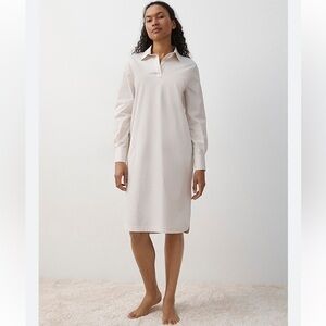 NWT Max Mara Rimmel Cotton shirt dress in Sand 🔥